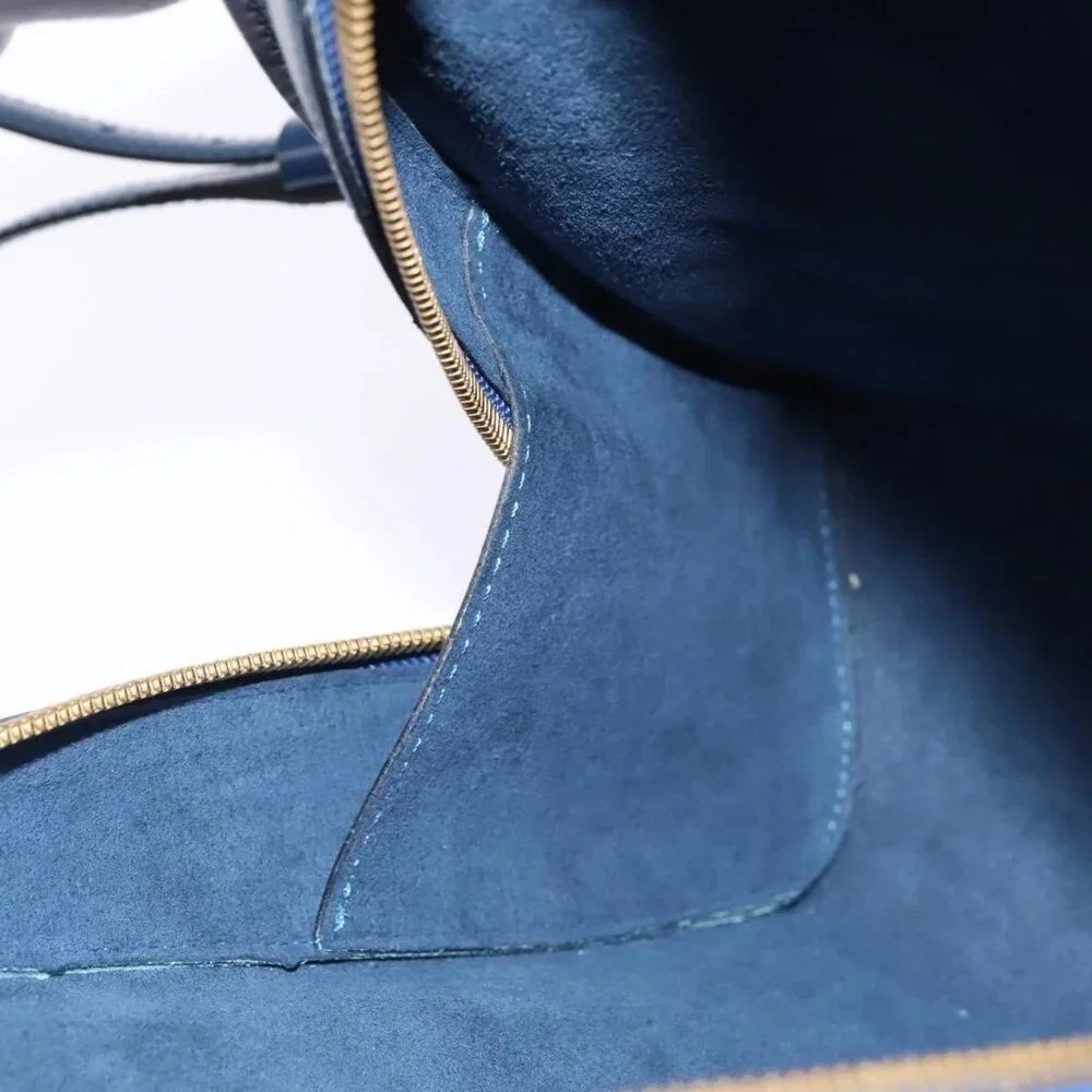 LOUIS VUITTON Epi Mabillon Backpack Blue M52235 LV Auth 141956